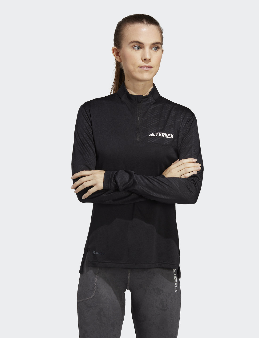 adidas Terrex W Mt Half Zi Ls Mid layer jackets Boozt