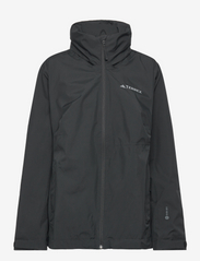 adidas Terrex - W MT RR Jkt PLU - rain coats - black - 0