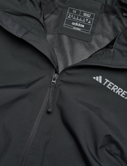 adidas Terrex - W MT RR Jkt PLU - rain coats - black - 5