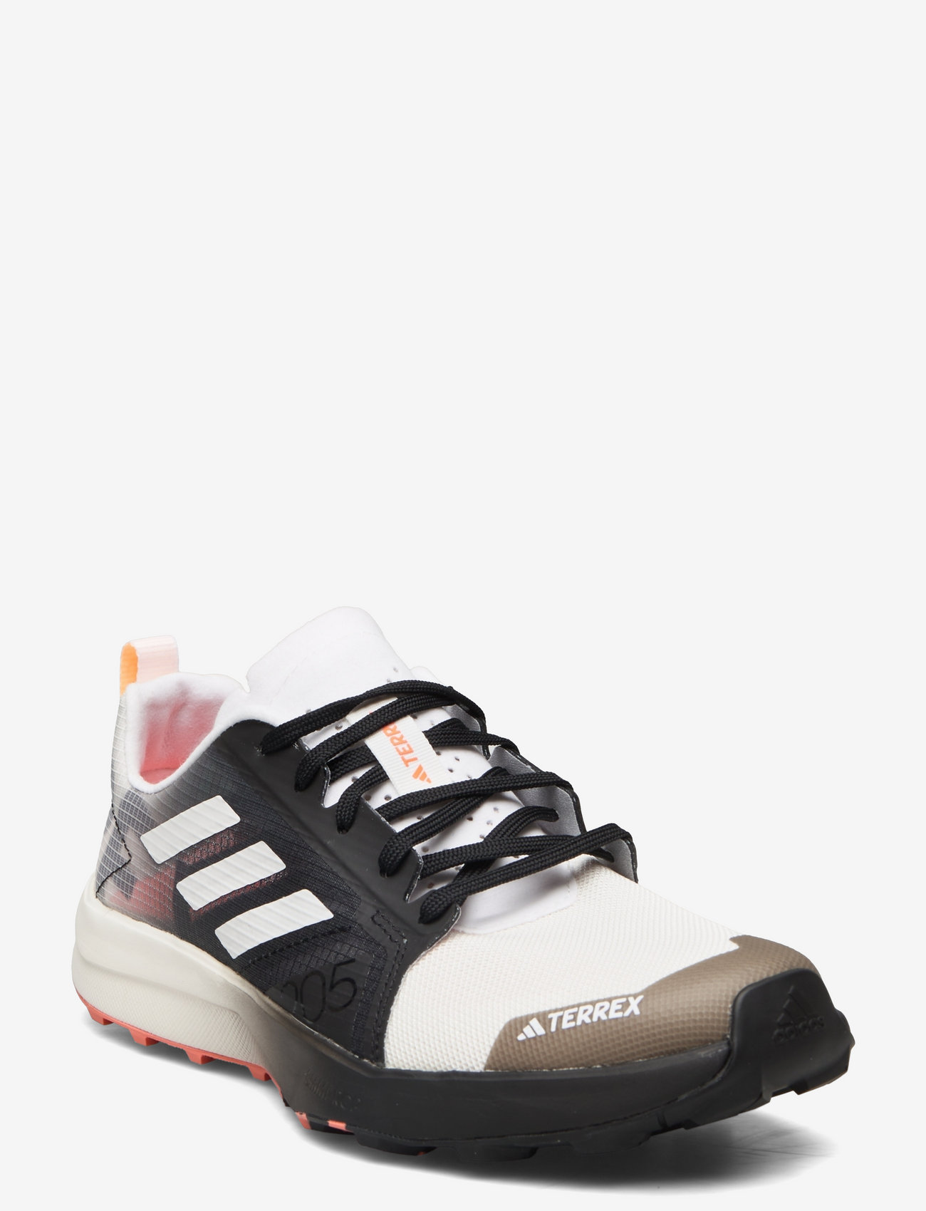 adidas Terrex - Terrex Speed Flow Trail Running Shoes - hiking shoes - cblack/crywht/corfus - 0