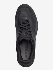adidas Terrex - TERREX TRAILRIDER - bėgimo bateliai - cblack/cblack/grefiv - 3