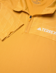 adidas Terrex - Terrex Multi Half-Zip Long-Sleeve Top - mellomlagsjakker - preyel - 2