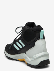 adidas Terrex - Eastrail 2.0 Mid RAIN.RDY Hiking Shoes - turistiniai ir žygio batai - cblack/seflaq/preyel - 2