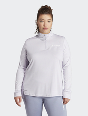 adidas Terrex - Terrex Multi Half-Zip Long-Sleeve Top (Plus Size) - hoodies - sildaw/white - 2