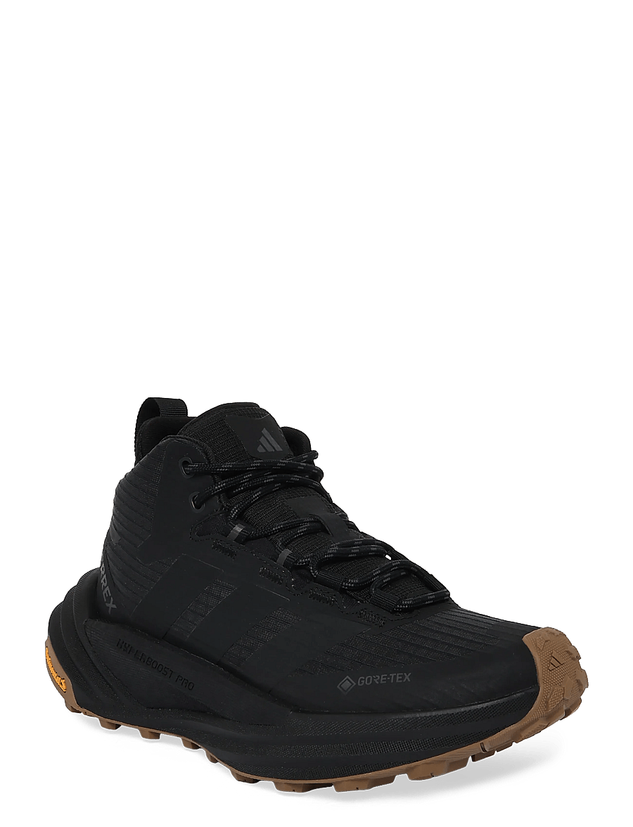 adidas Terrex - TERREX FREEHIKER 3 MID GTX W - hiking shoes - cblack/cblack/brooxi - 0