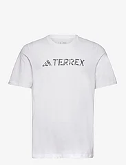 adidas Terrex - TX Logo Tee - tops & t-shirts - white - 0