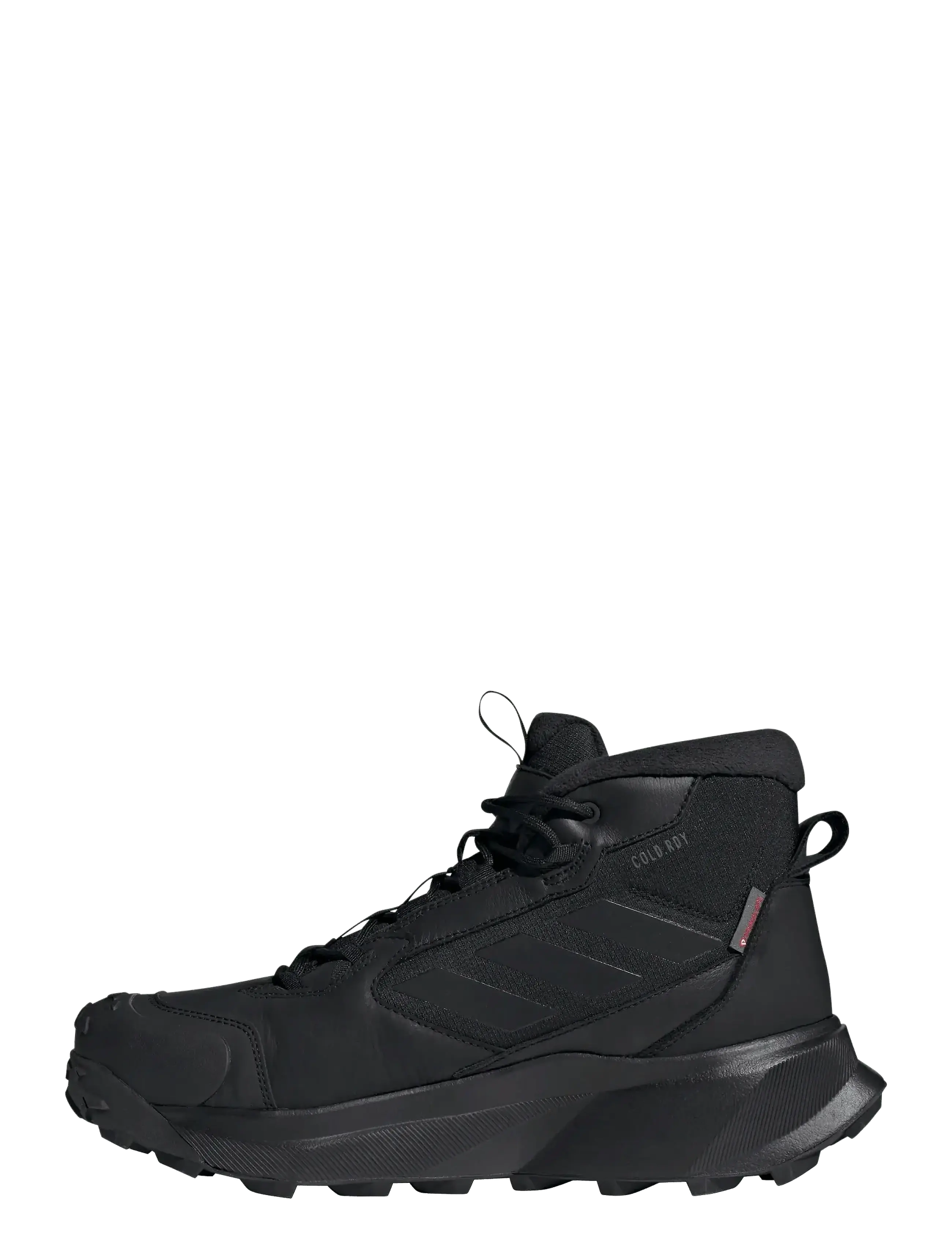 adidas Terrex - TERREX WINTER BOOT MID LEATHER - buty na wędrówki - cblack/cblack/grefou - 2