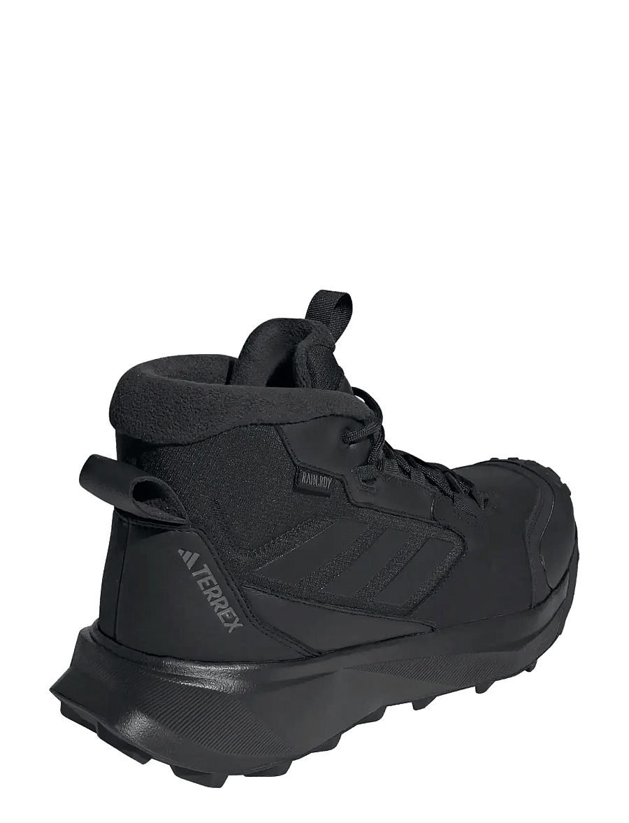 adidas Terrex - TERREX WINTER BOOT MID LEATHER - vandringsskor - cblack/cblack/grefou - 3