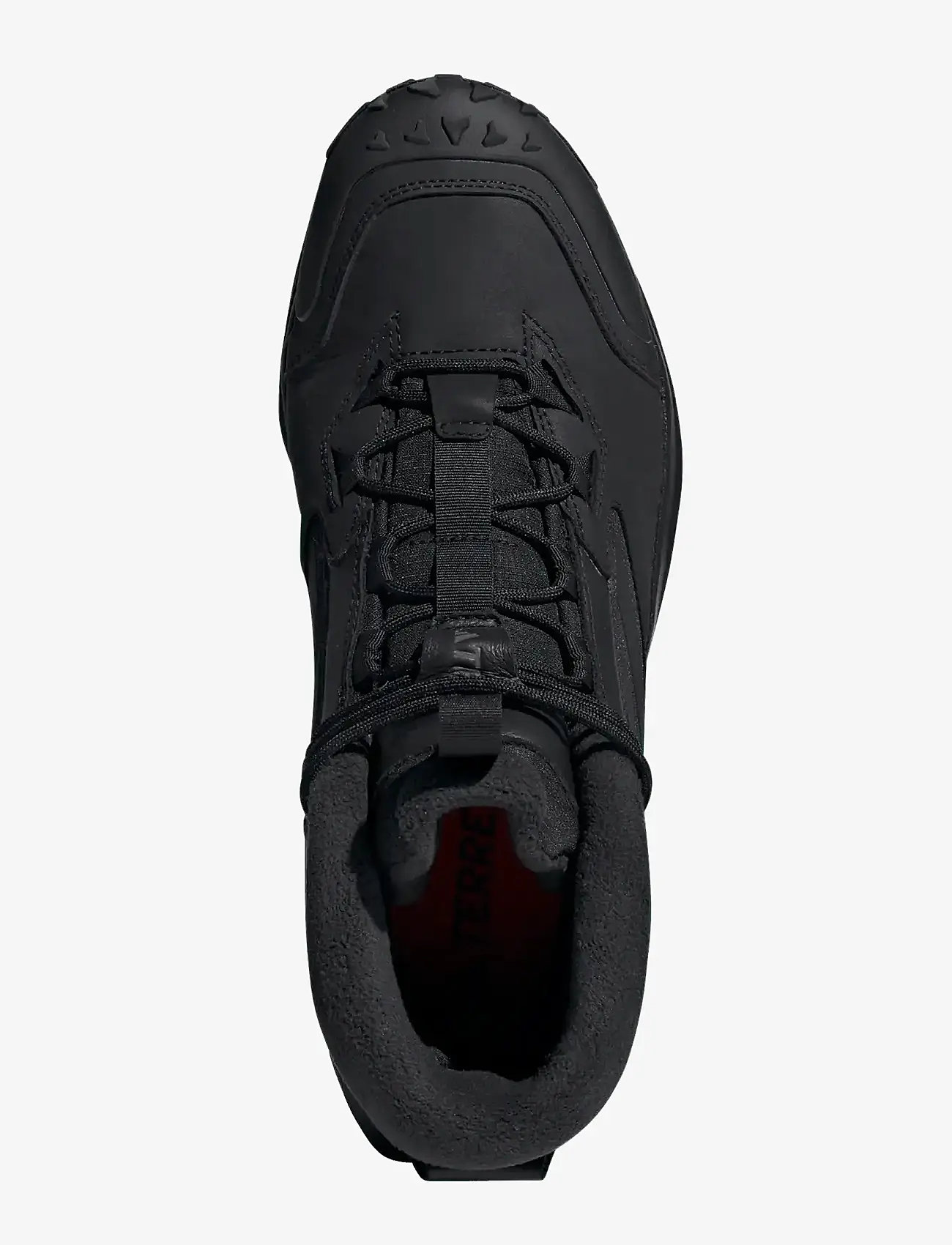 adidas Terrex - TERREX WINTER BOOT MID LEATHER - hiking shoes - cblack/cblack/grefou - 4