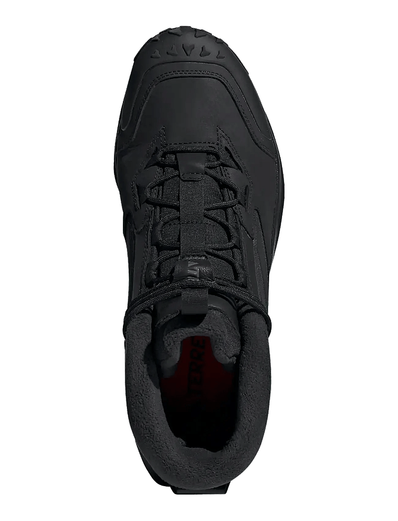 adidas Terrex - TERREX WINTER BOOT MID LEATHER - hiking shoes - cblack/cblack/grefou - 4