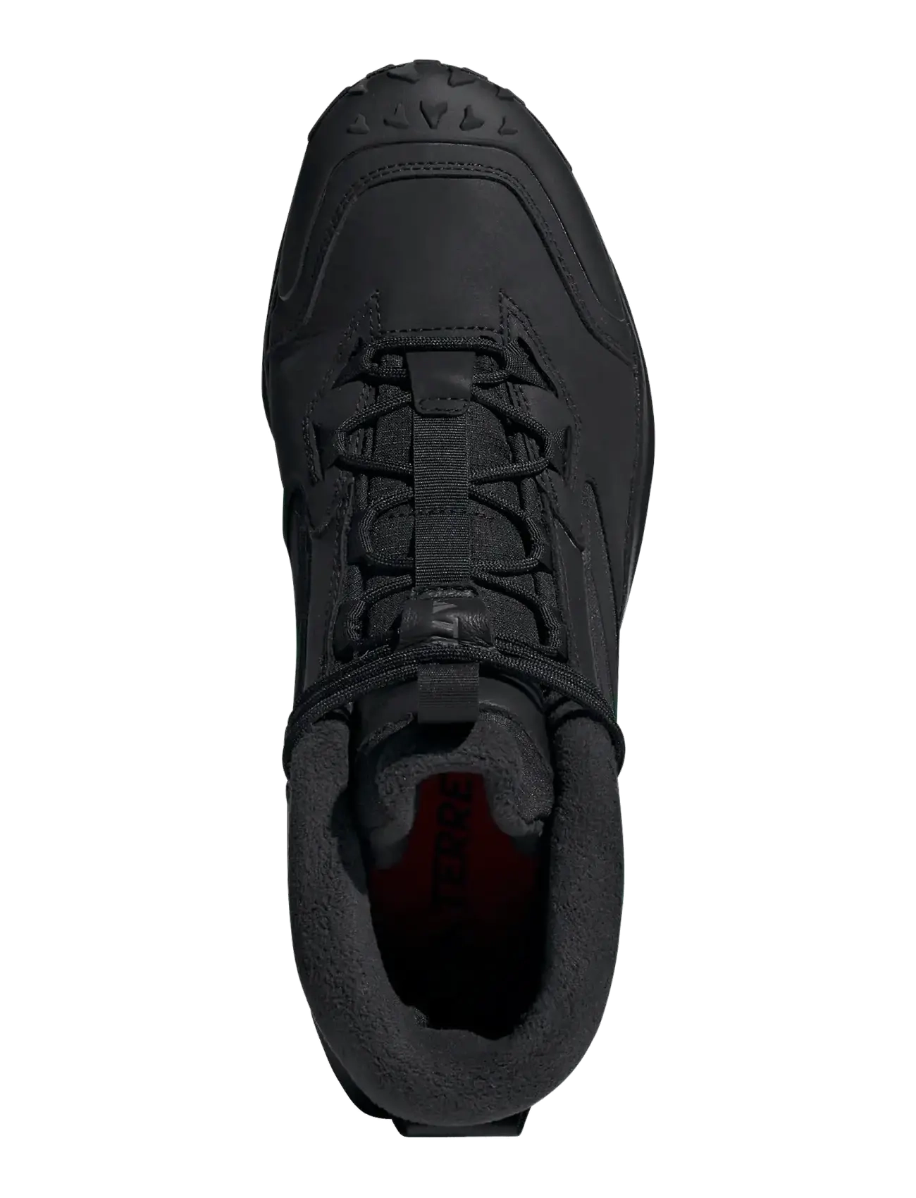 adidas Terrex - TERREX WINTER BOOT MID LEATHER - wanderschuhe - cblack/cblack/grefou - 4