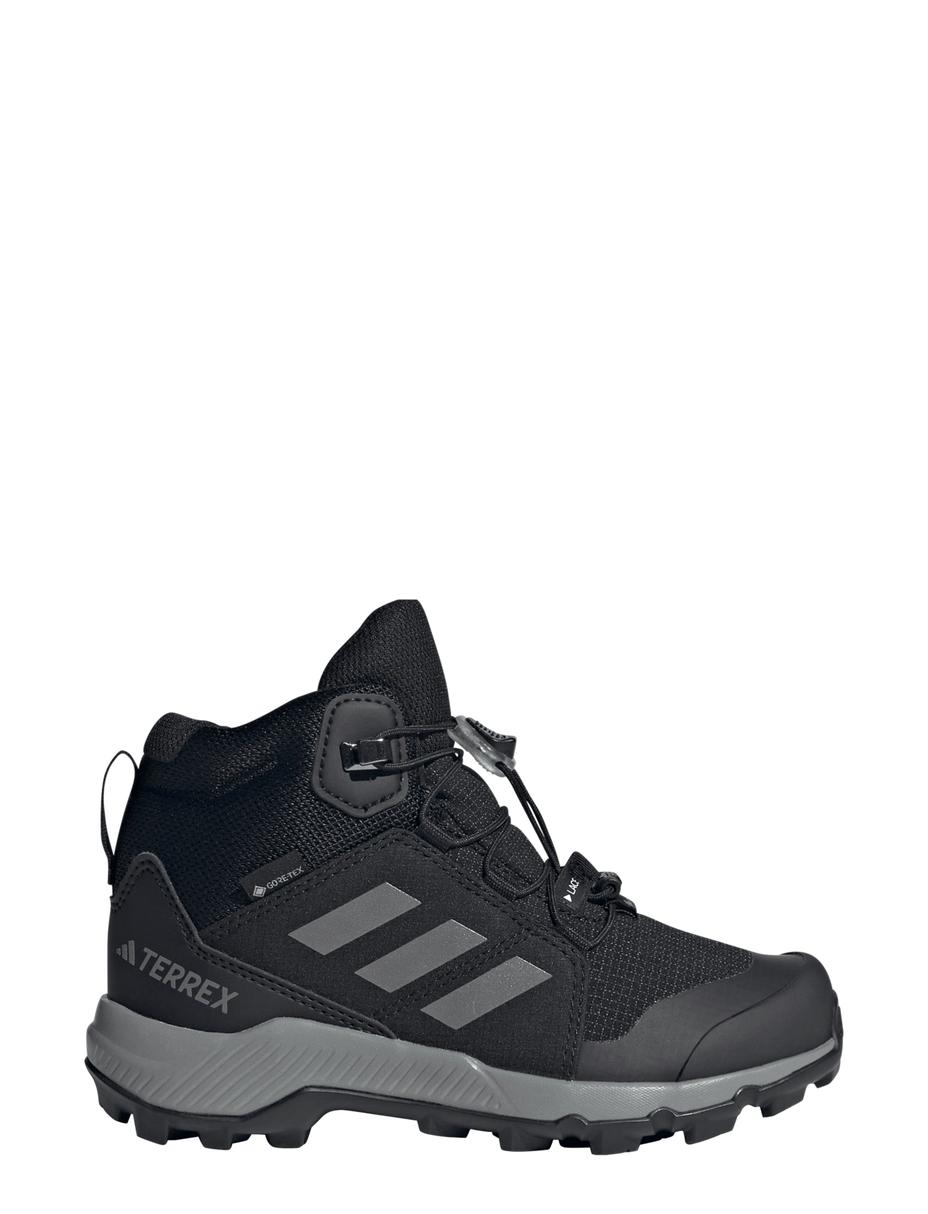 adidas Terrex - TERREX MID GTX K - hiking shoes - cblack/grethr/cblack - 1