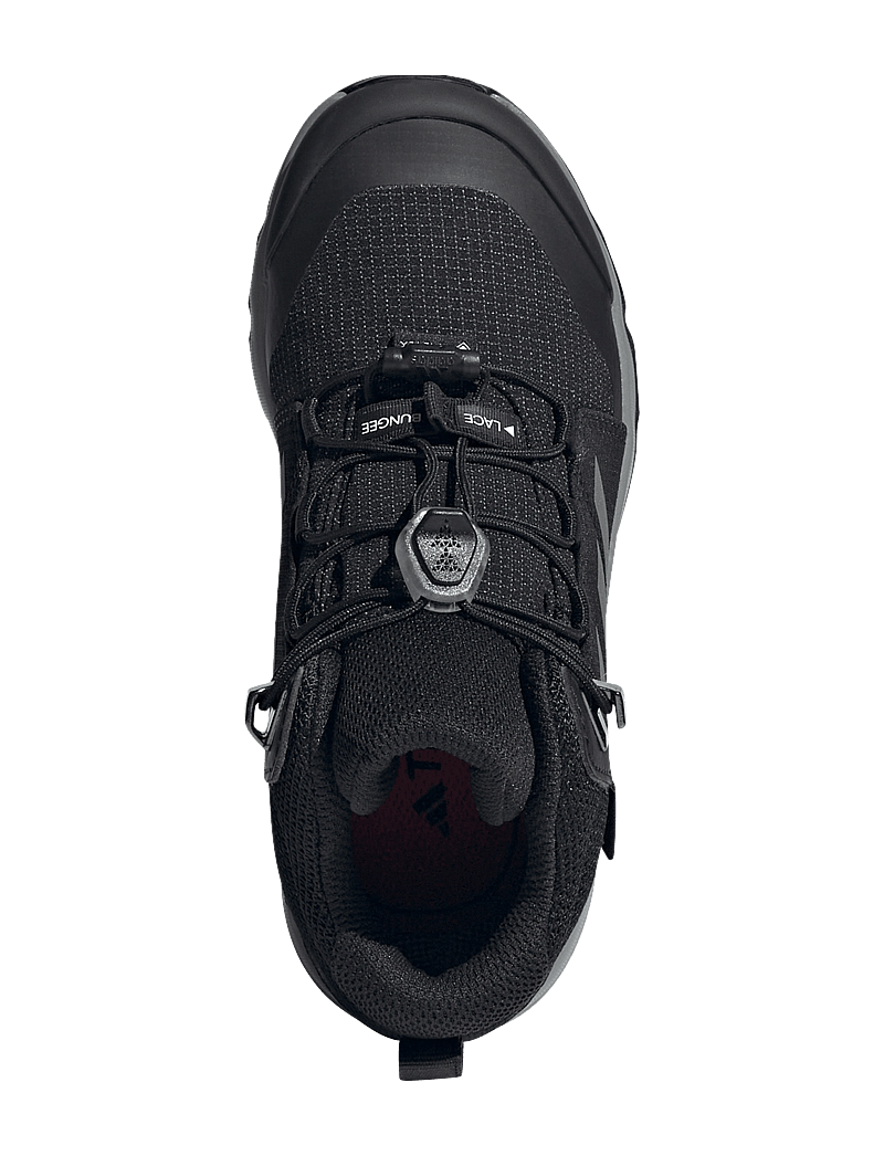 adidas Terrex - TERREX MID GTX K - matka- ja kõndimisjalatsid - cblack/grethr/cblack - 4