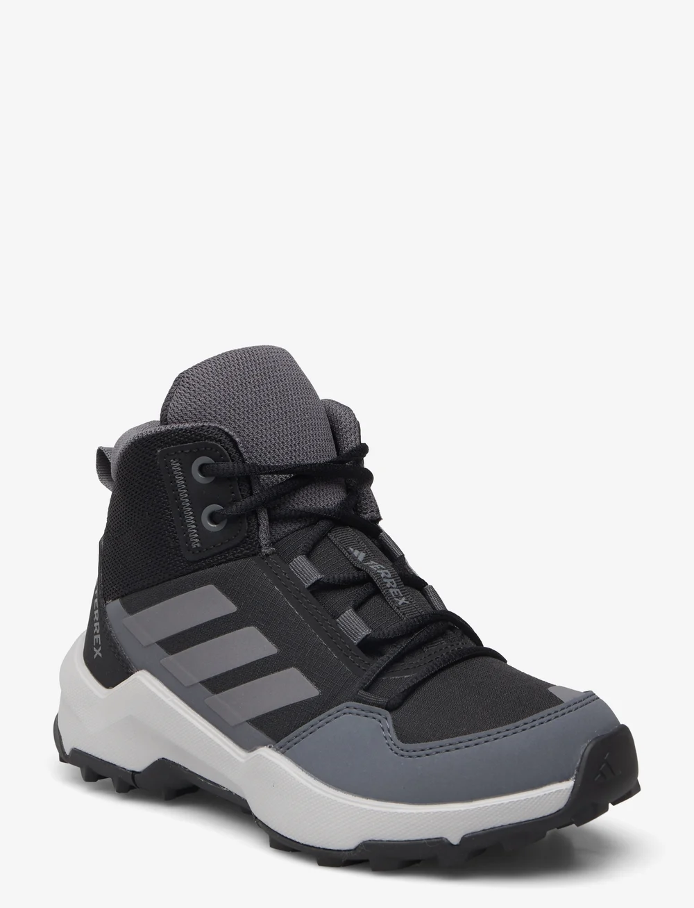 adidas Terrex - TERREX AX4R MID K - matka- ja kõndimisjalatsid - cblack/grefou/greysix - 0