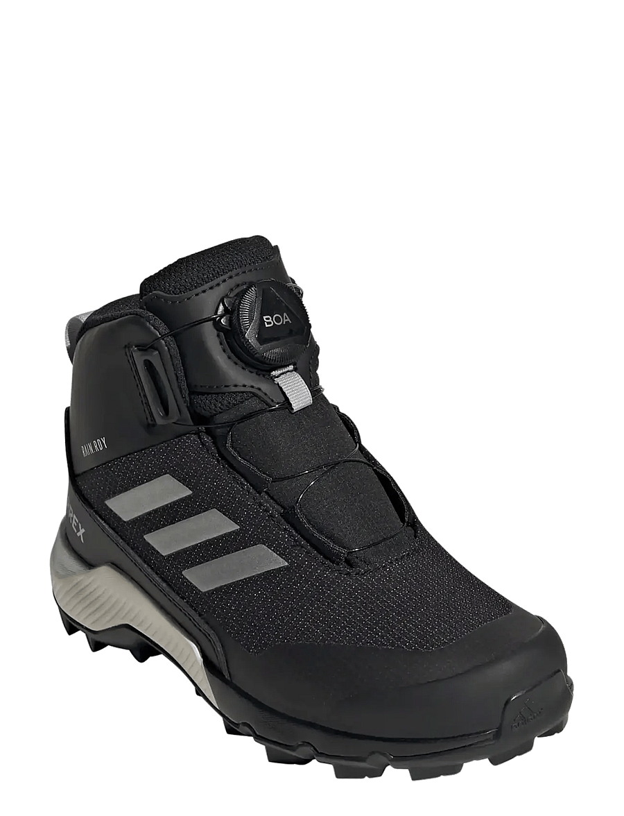 adidas Terrex - TERREX WINTER MID BOA R.RDY K - vandringsskor - cblack/silvmt/cblack - 0