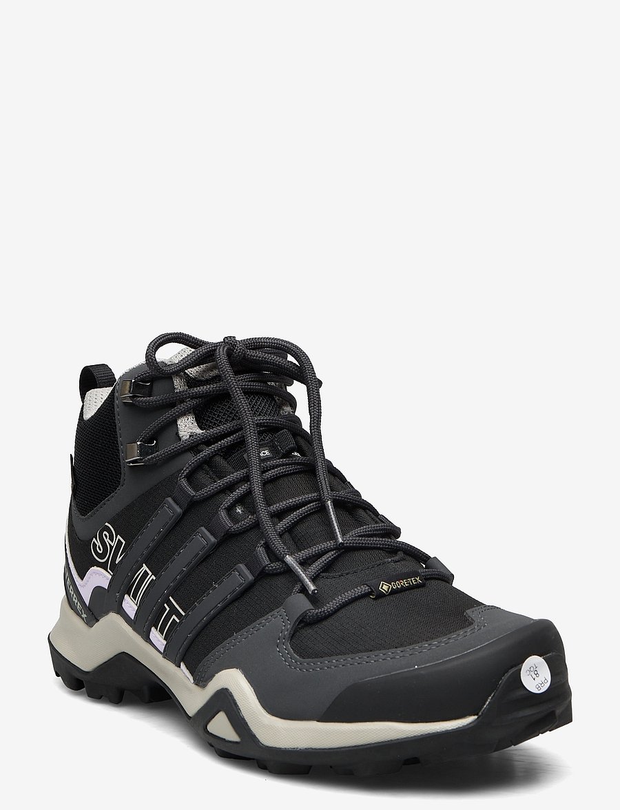 adidas Terrex - TERREX SWIFT R2 MID GTX W - cblack/dgsogr/prptnt - 0