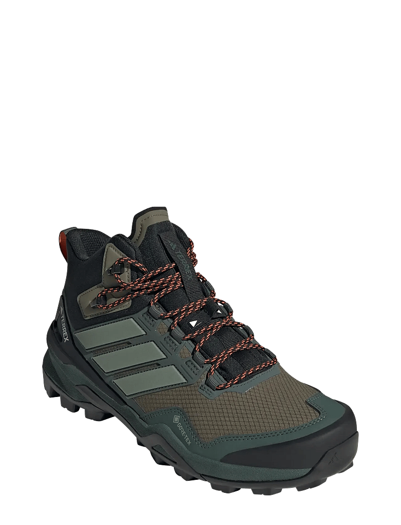 adidas Terrex - TERREX SKYCHASER MID GTX - vandresko - olistr/silgrn/cblack - 0
