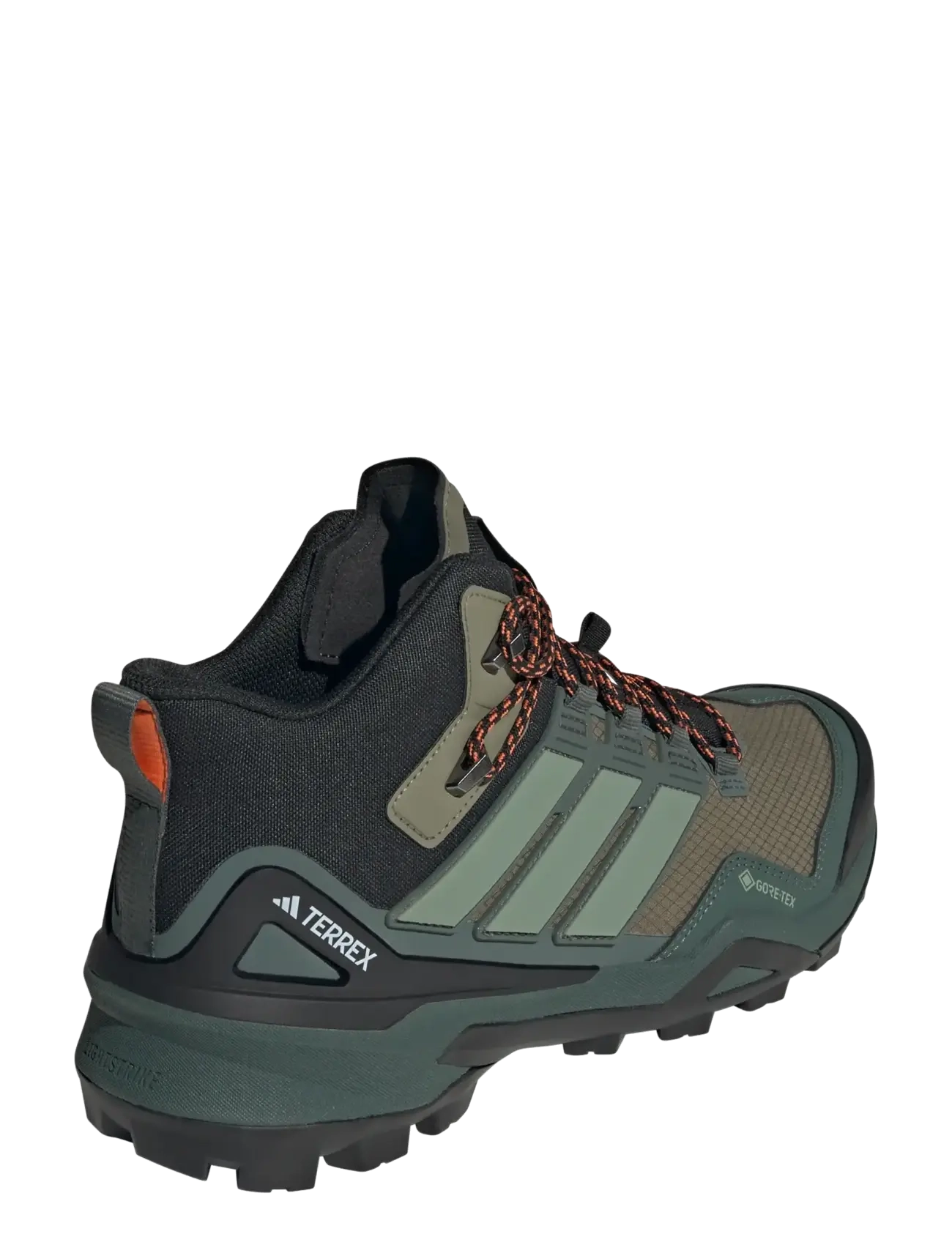 adidas Terrex - TERREX SKYCHASER MID GTX - hiking shoes - olistr/silgrn/cblack - 3