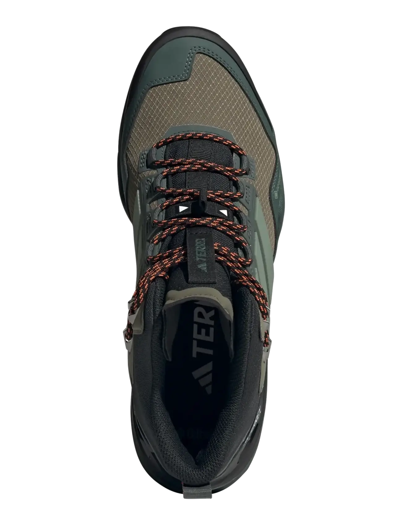 adidas Terrex - TERREX SKYCHASER MID GTX - hiking shoes - olistr/silgrn/cblack - 4