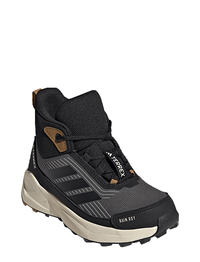 adidas Terrex TERREX TRAILMAKER 2 MID CP K - Matka- ja kõndimisjalatsid - GRESIX/CBLACK/BROSTR / black