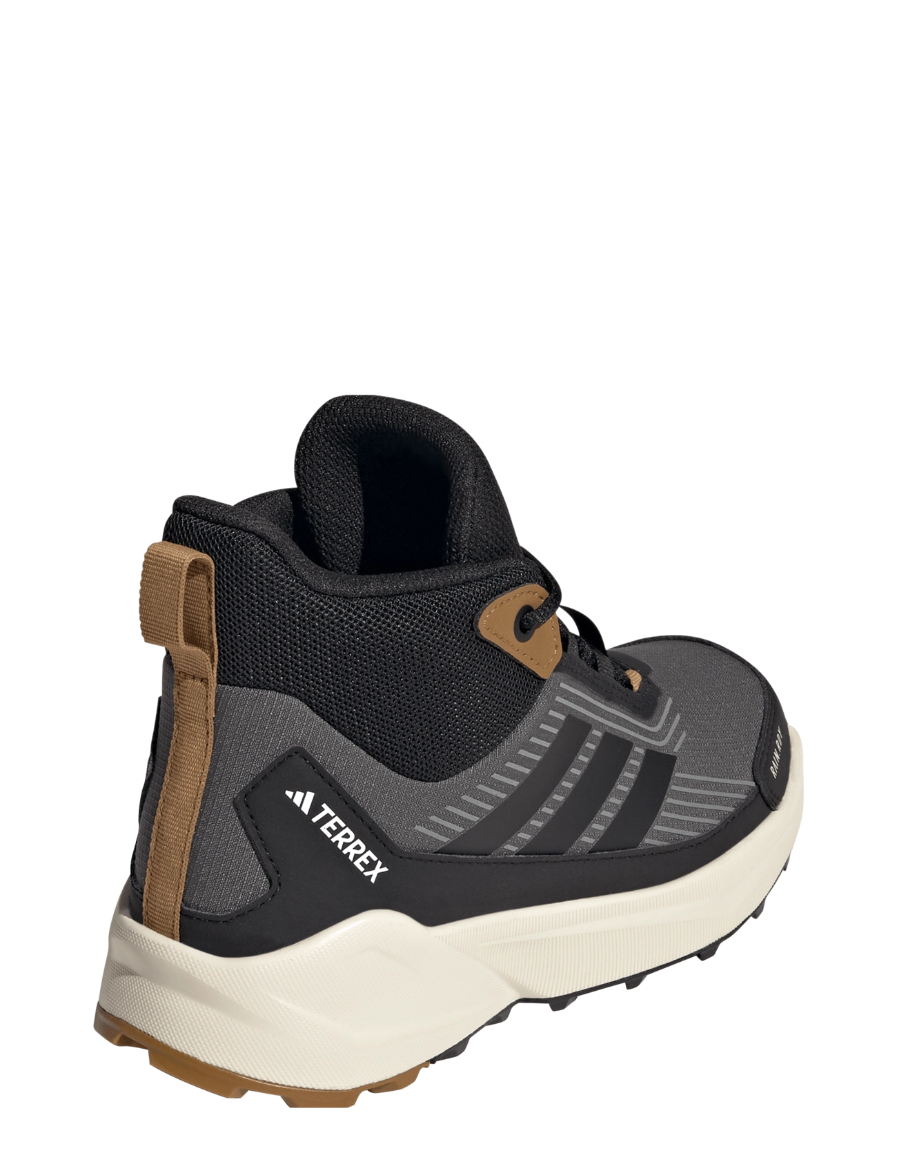 adidas Terrex - TERREX TRAILMAKER 2 MID CP K - hiking shoes - gresix/cblack/brostr - 3
