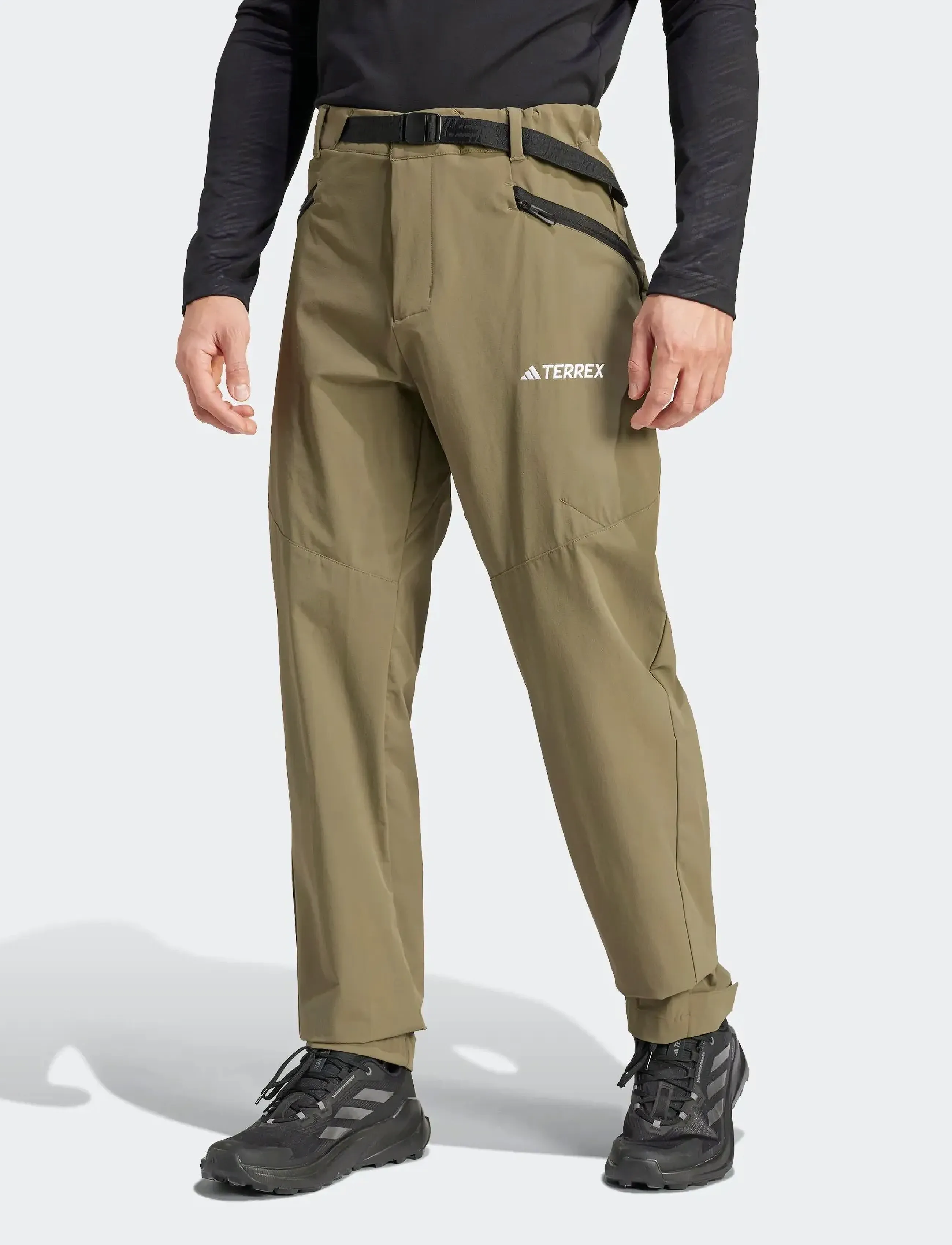 adidas Terrex Xperior Pants, 56, Khaki green, Sport Overtøj > Sport Outdoor Pants, Herre