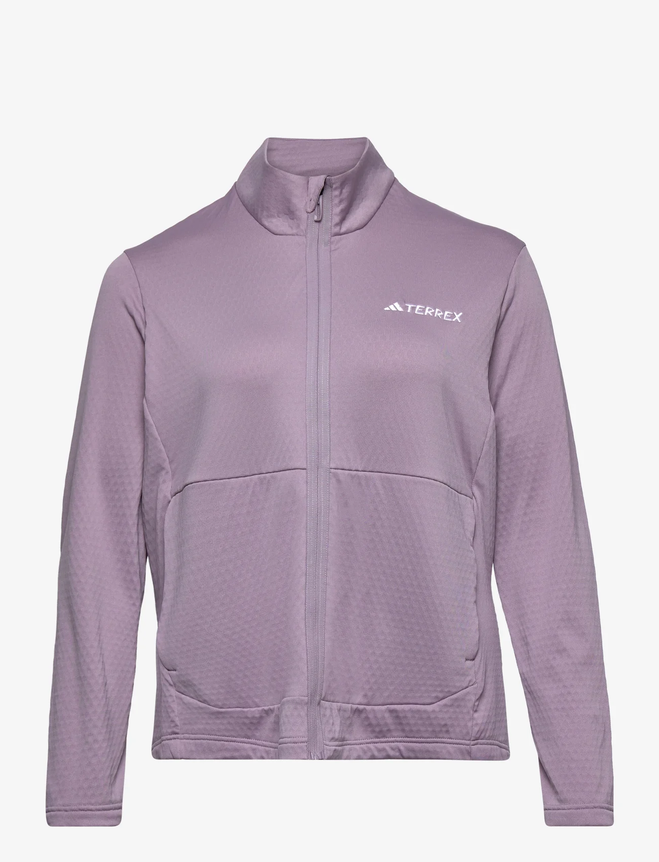 adidas Terrex - Terrex Multi Light Fleece Full-Zip Jacket (Plus Size) - friluftsjackor - prlofi - 0