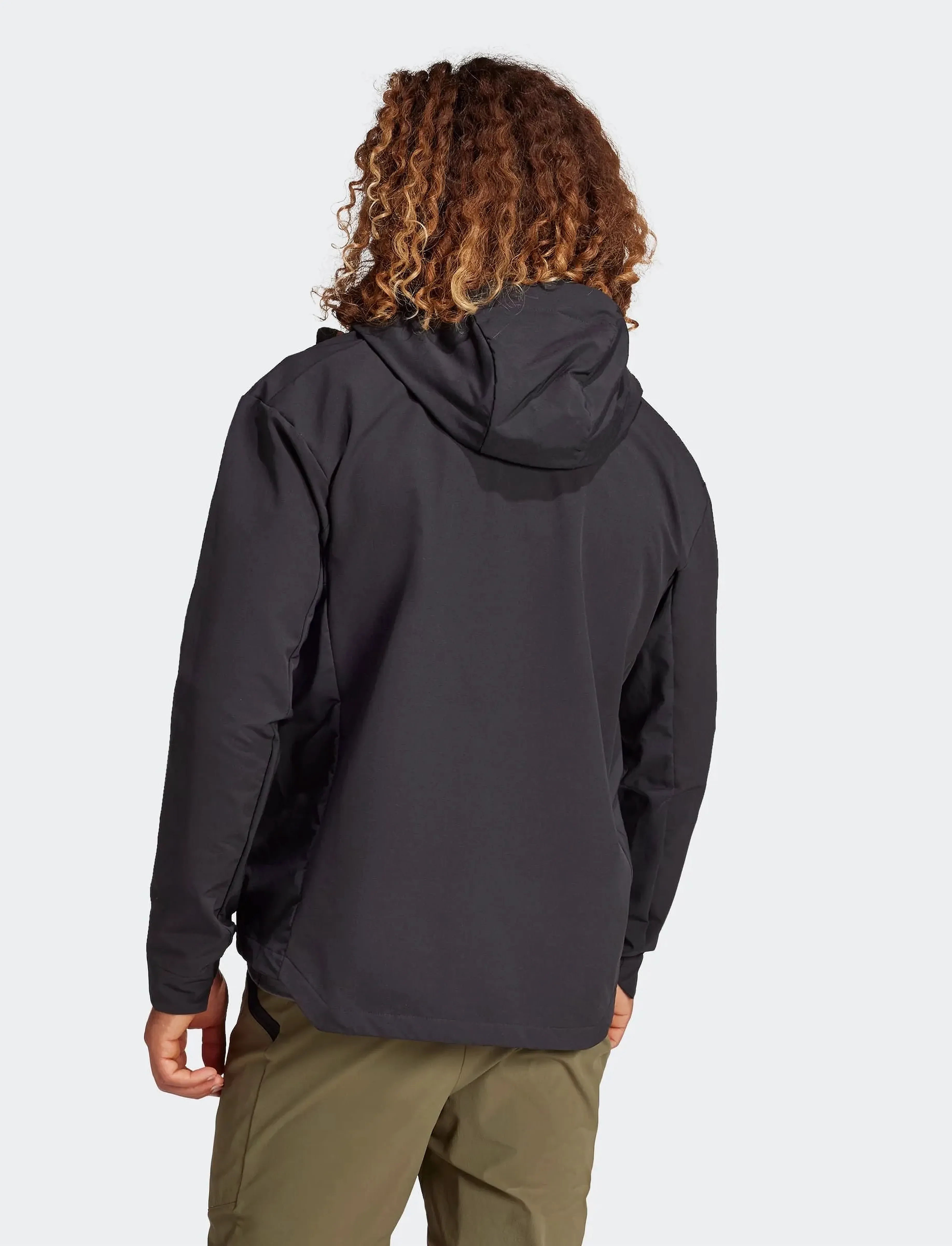 adidas Terrex - MT SOSH JA - vabaõhu- ja vihmajoped - black - 4