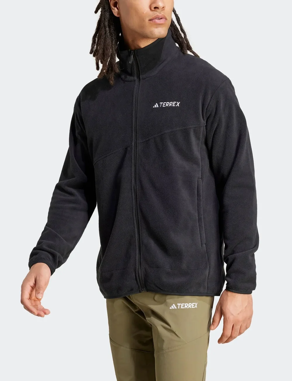 adidas Terrex - MT FZ FLEECE - fleece & midlayer - black - 0