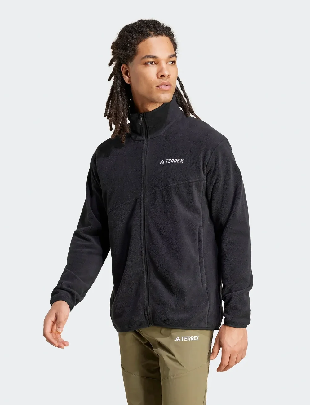 adidas Terrex - MT FZ FLEECE - fleece & midlayer - black - 5