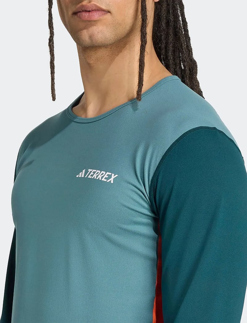 adidas Terrex - MULTI SYNT LS - baselayer overdele - pretea/aurivy - 2