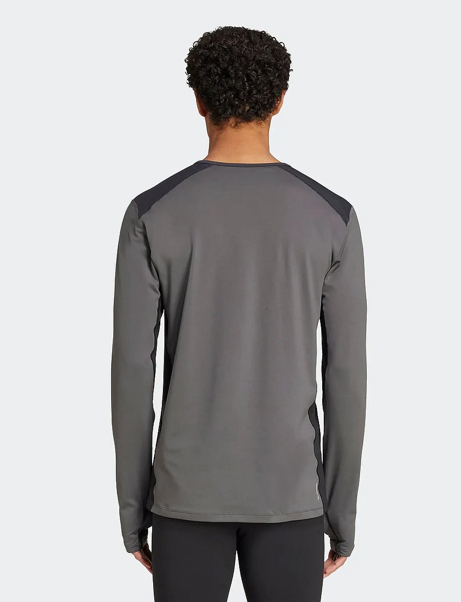 adidas Terrex - MULTI SYNT LS - funktionsunterwäsche - oberteile - carbon/gresix - 5