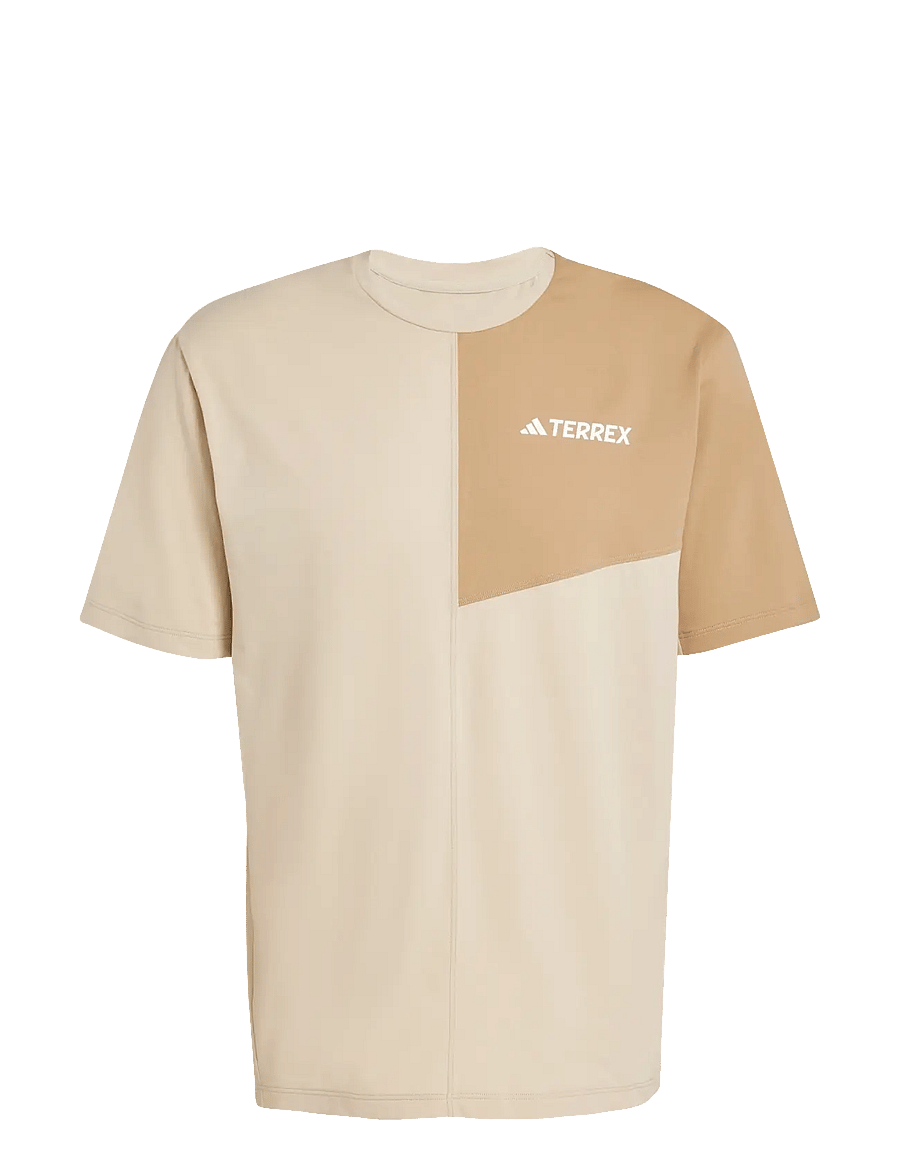 adidas Terrex - MT TEE - oberteile & t-shirts - savann - 1