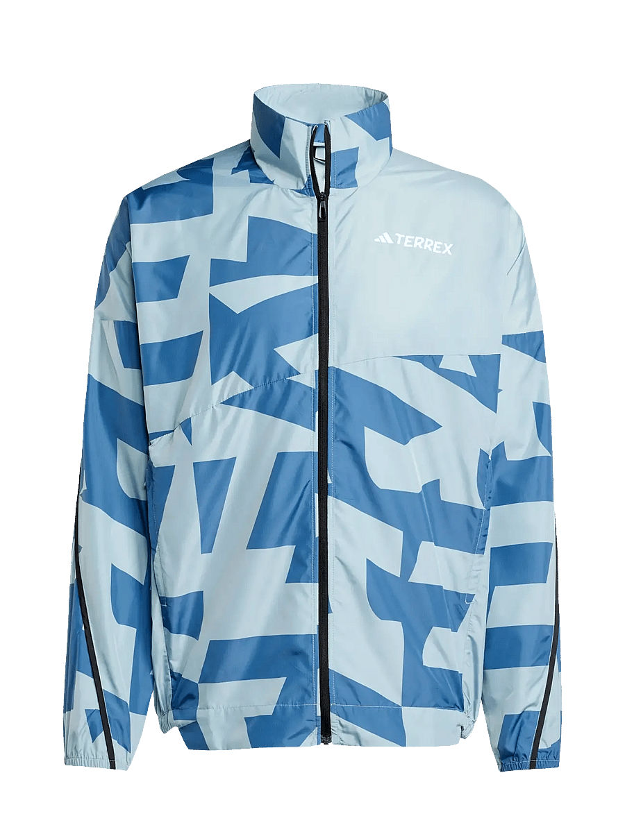 adidas Terrex - MT PRINT WIND J - spordijakid - maggre/wonste - 1
