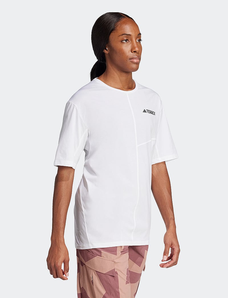 adidas Terrex - W MT TEE - t-shirts - white - 0