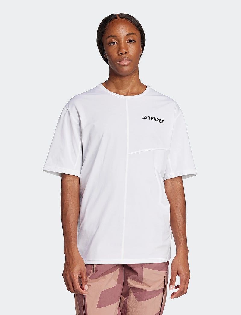adidas Terrex - W MT TEE - t-shirts - white - 2