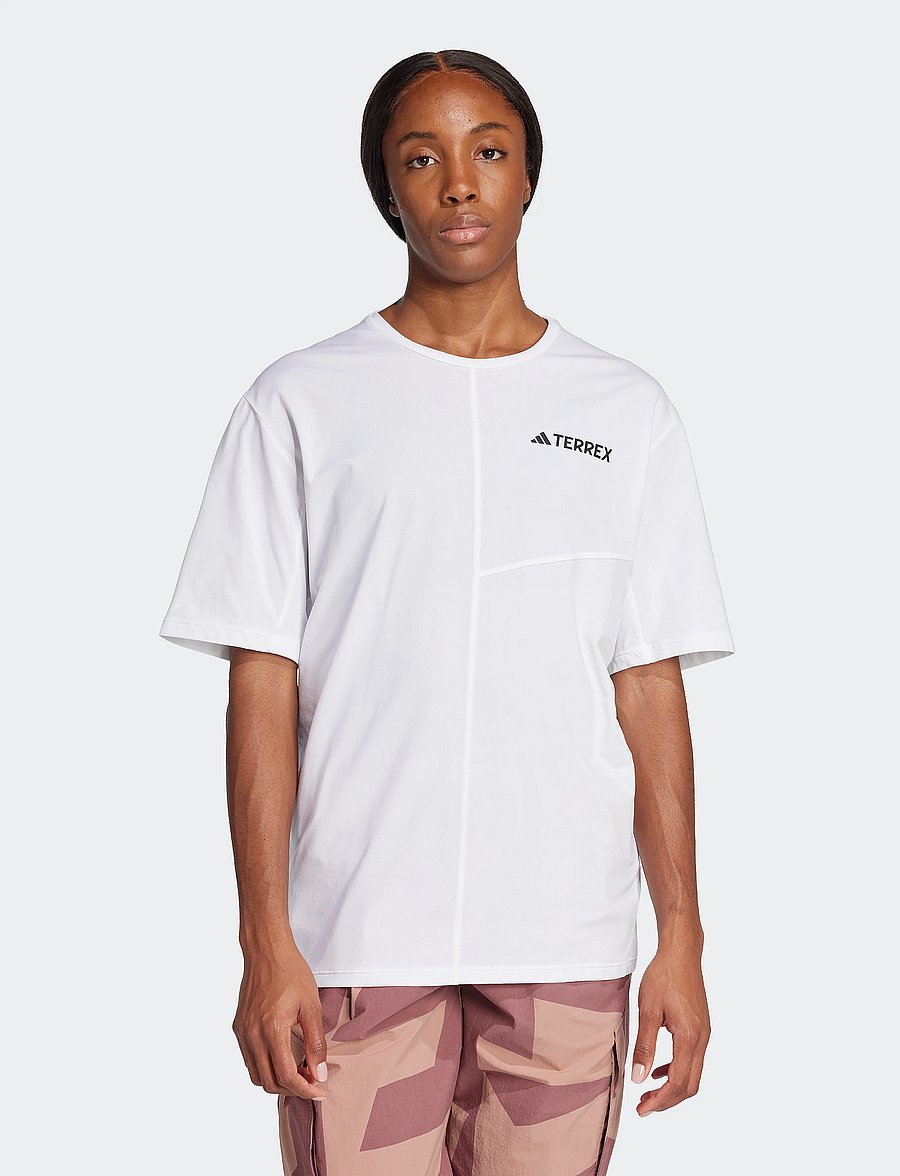 adidas Terrex - W MT TEE - t-shirts - white - 2