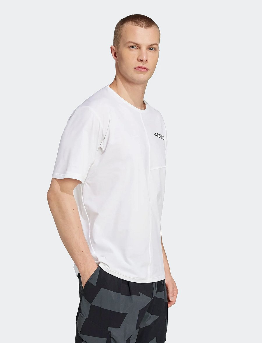 adidas Terrex - MT TEE - oberteile & t-shirts - white - 0