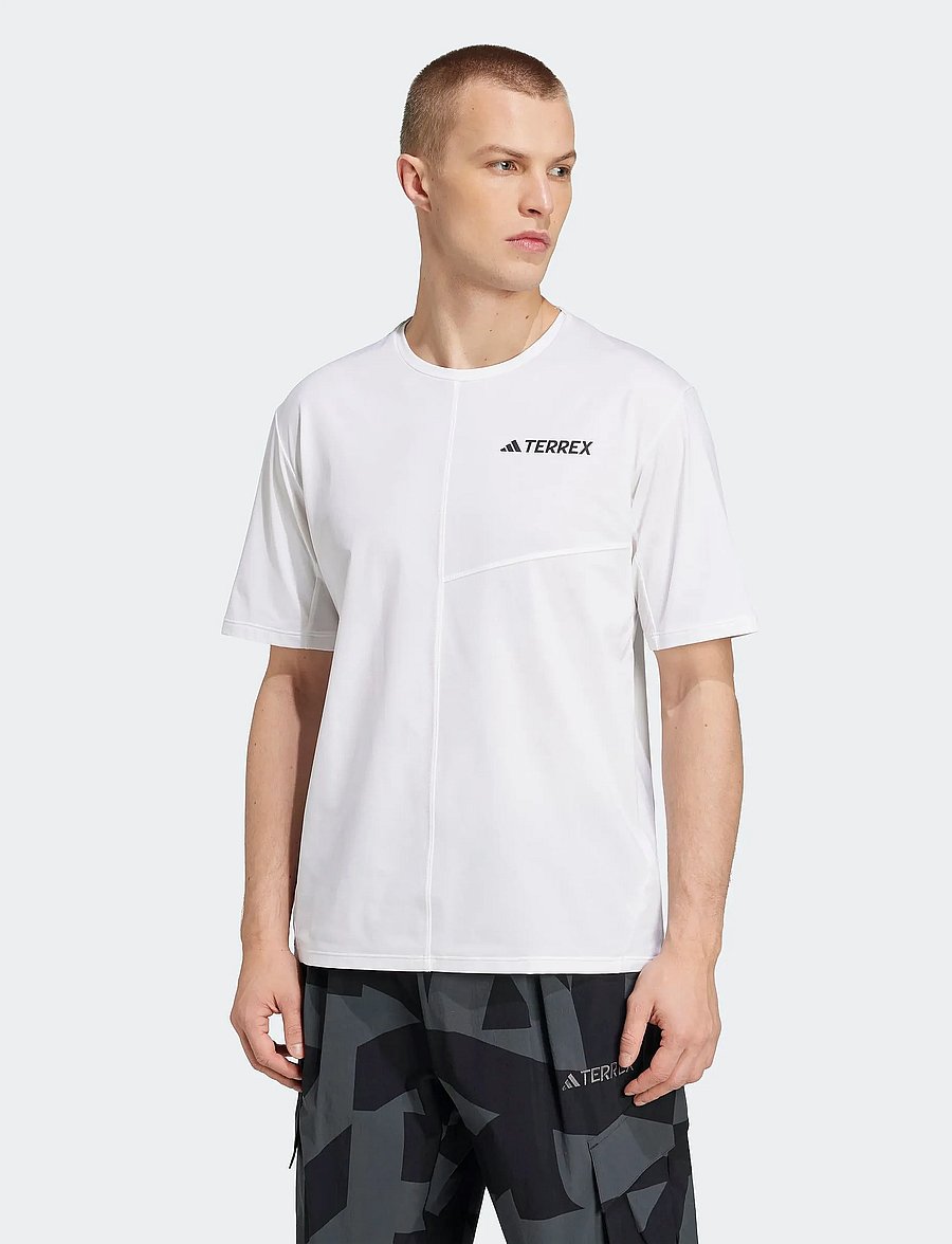 adidas Terrex - MT TEE - oberteile & t-shirts - white - 4