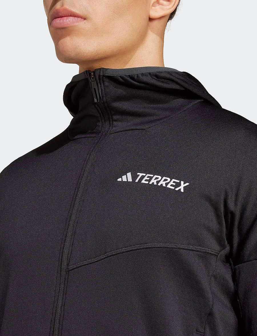 adidas Terrex - XPR LT FL H J - fleece & midlayer - black - 4