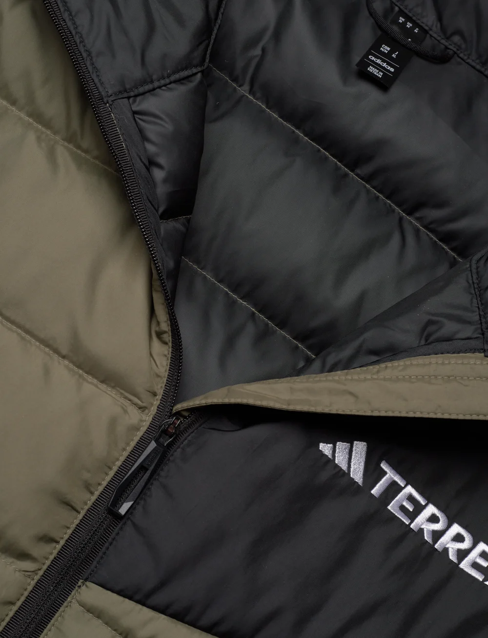 adidas Terrex - MT DOWN JACKET - outdoor jacken - olistr/black - 2