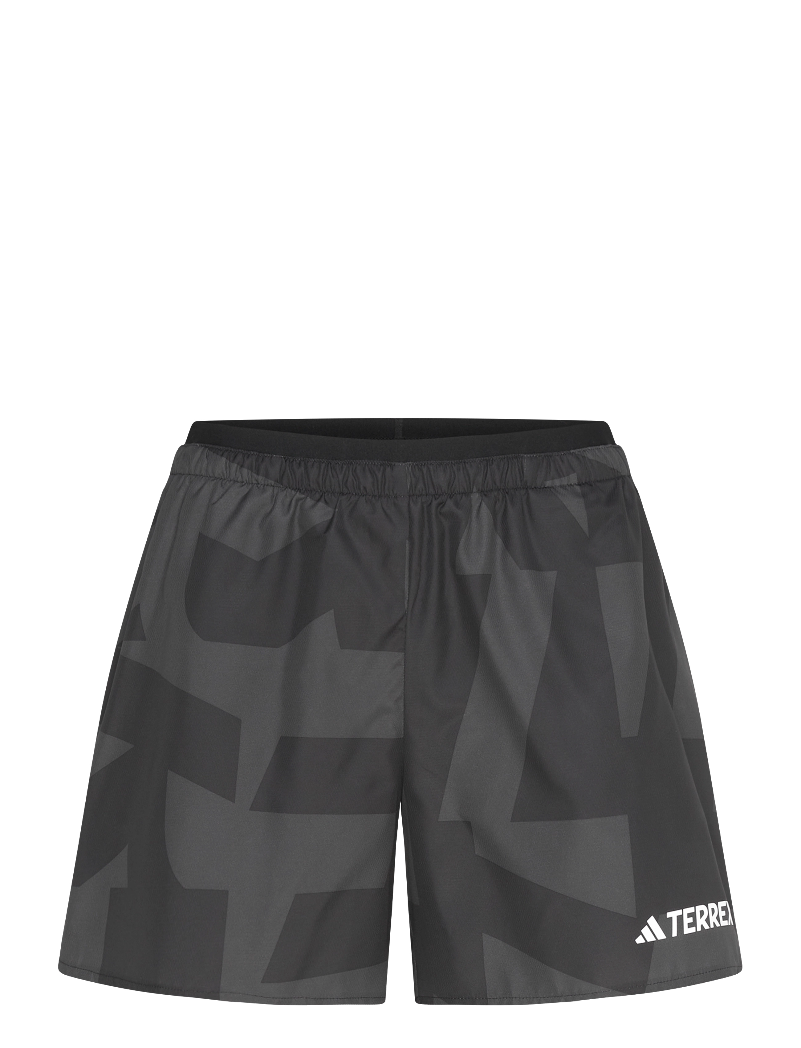 adidas Terrex WMT LIGH SH AOP - Korte broek - BLACK/CARBON/BLACK/BL / black