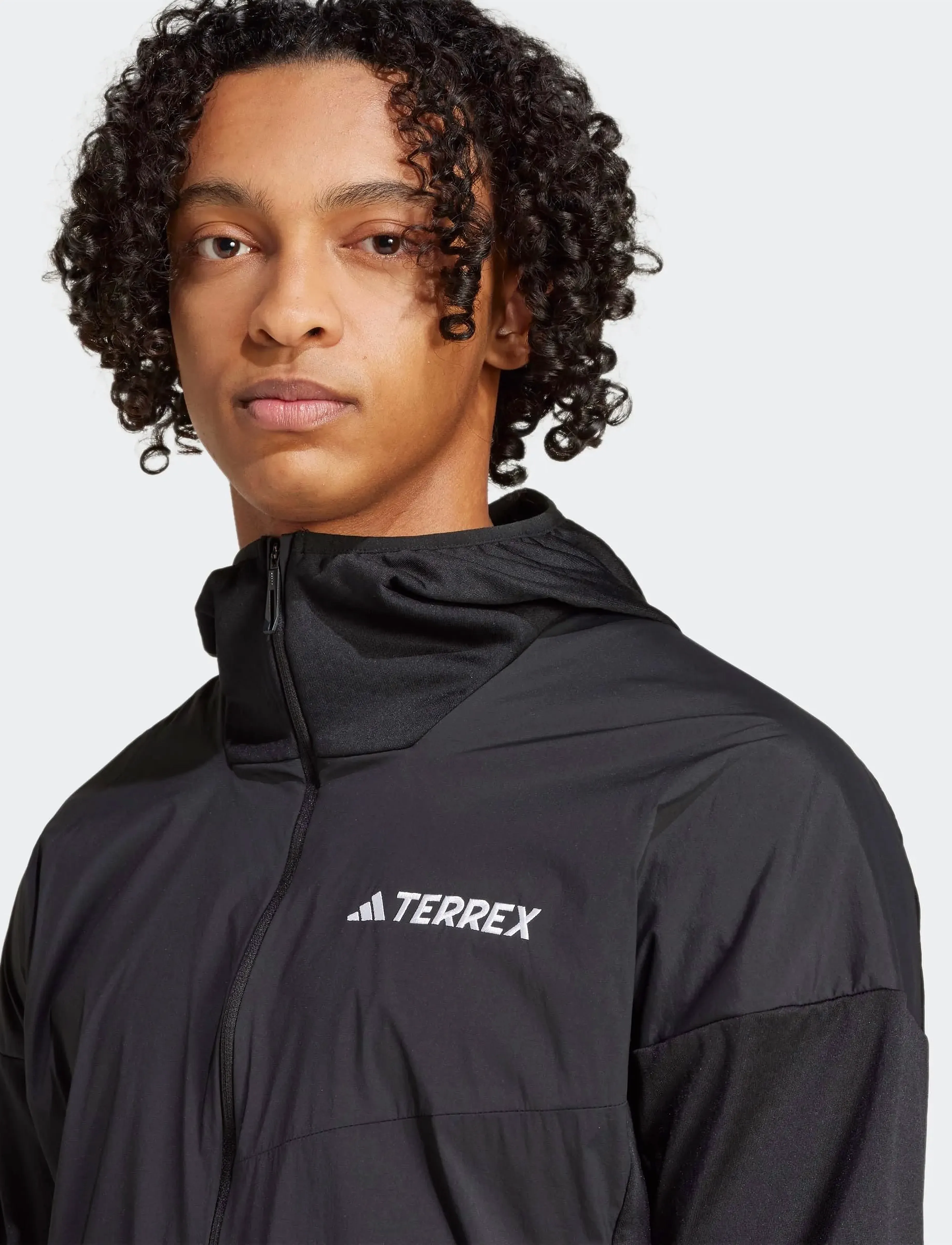 adidas Terrex - XPR WIND FL H - fleece - black - 4