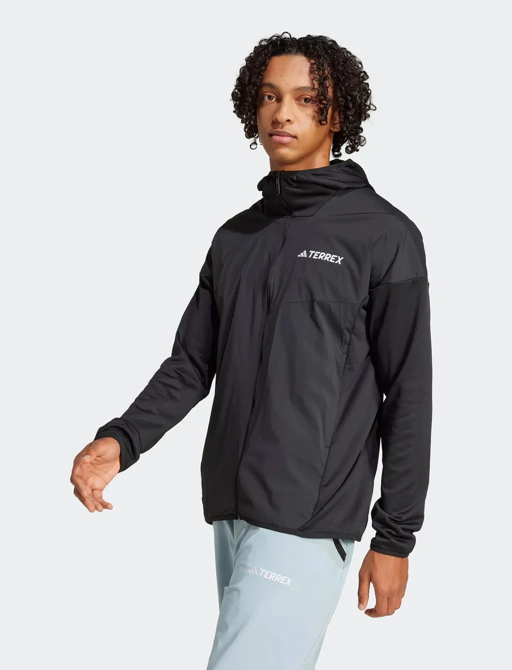 adidas Terrex - XPR WIND FL H - outdoor jacken - black - 5