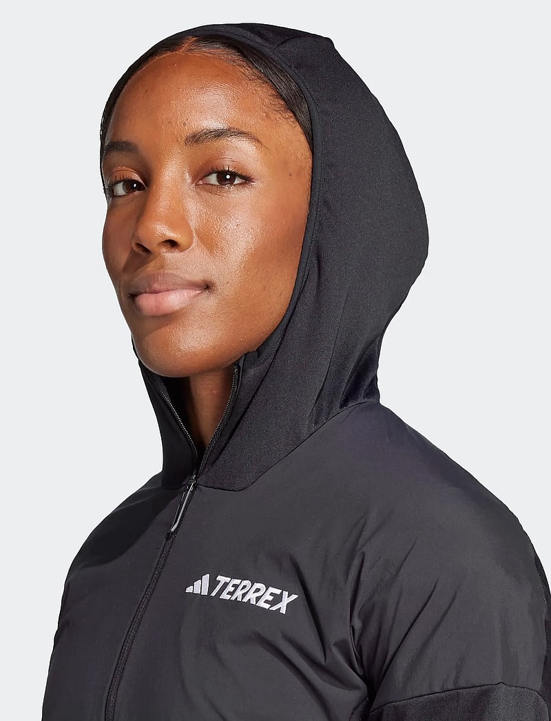 adidas Terrex - W XPR WIND FL H - oberteile - black - 3