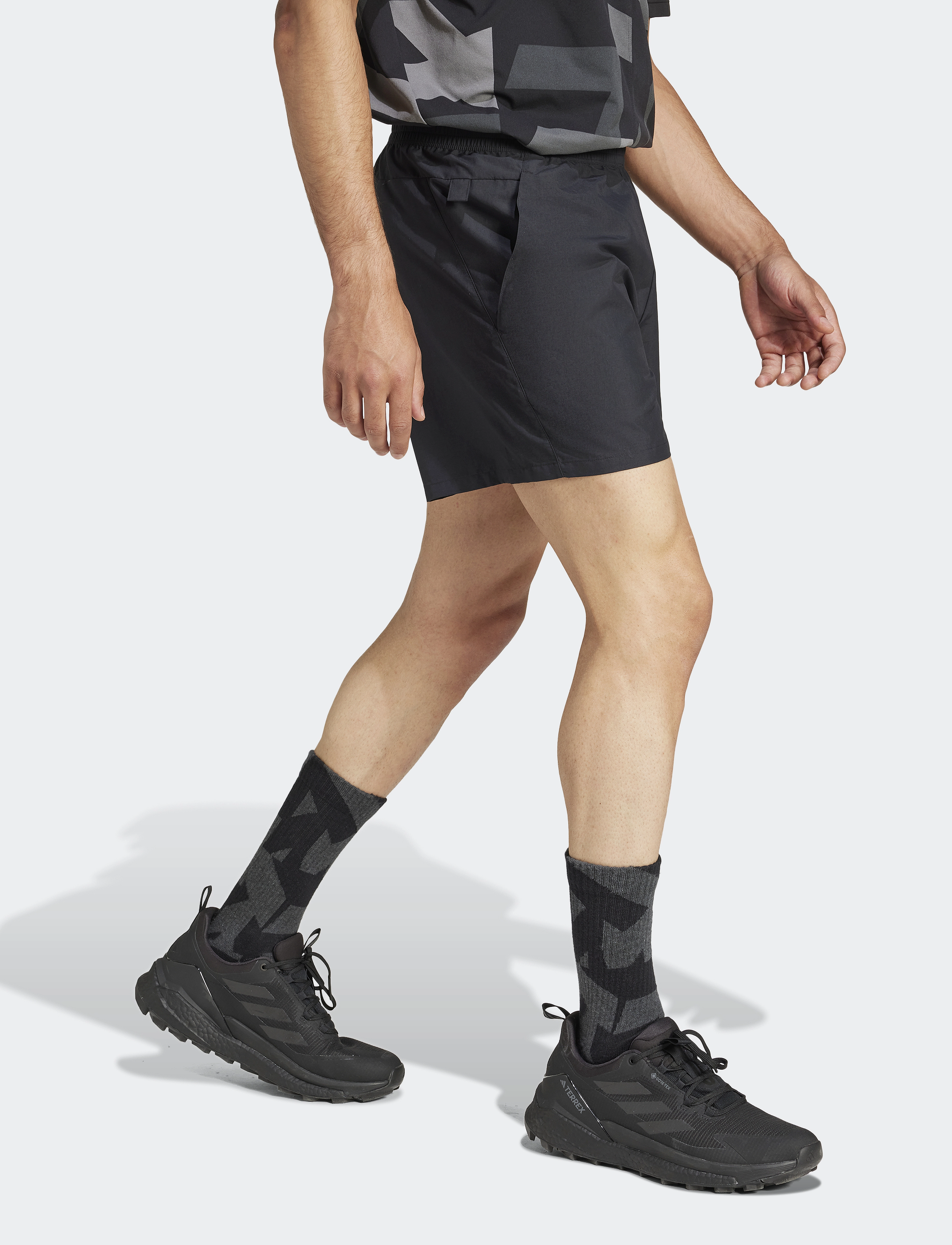 adidas Terrex Mt Short, S, Black, Sport Shorts > Sport Casual Shorts, Herre