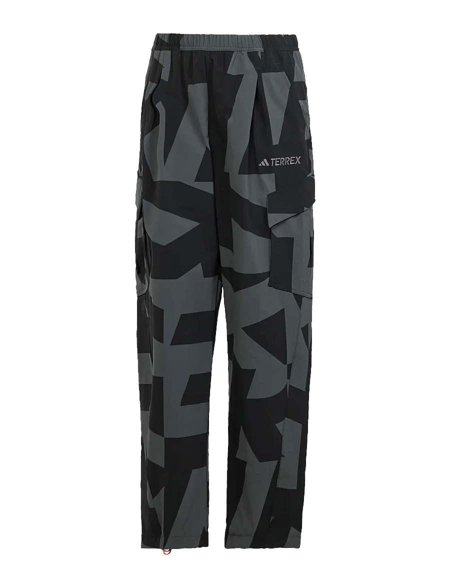 adidas Terrex - W CARGO AOP P - vabaõhupüksid - black/carbon - 1