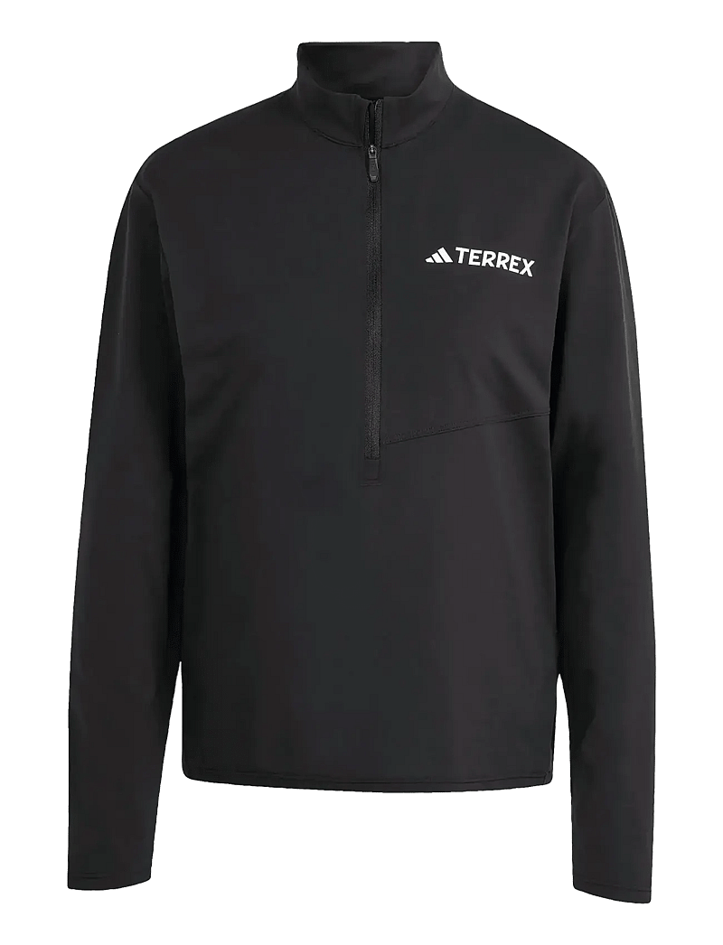 adidas Terrex - W MT HALFZ LS T - langærmede t-shirts - black - 1