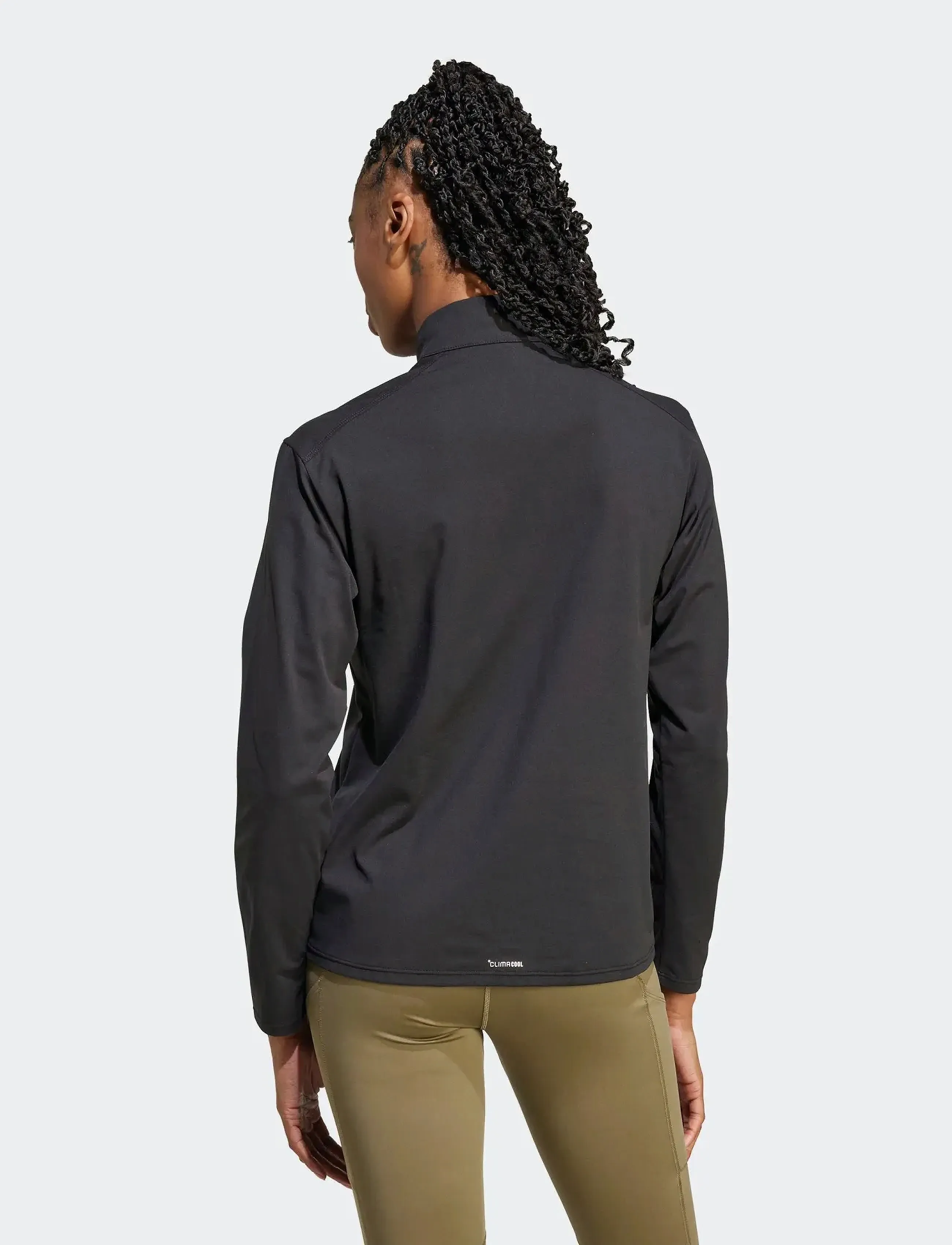 adidas Terrex - W MT HALFZ LS T - overdeler - black - 5