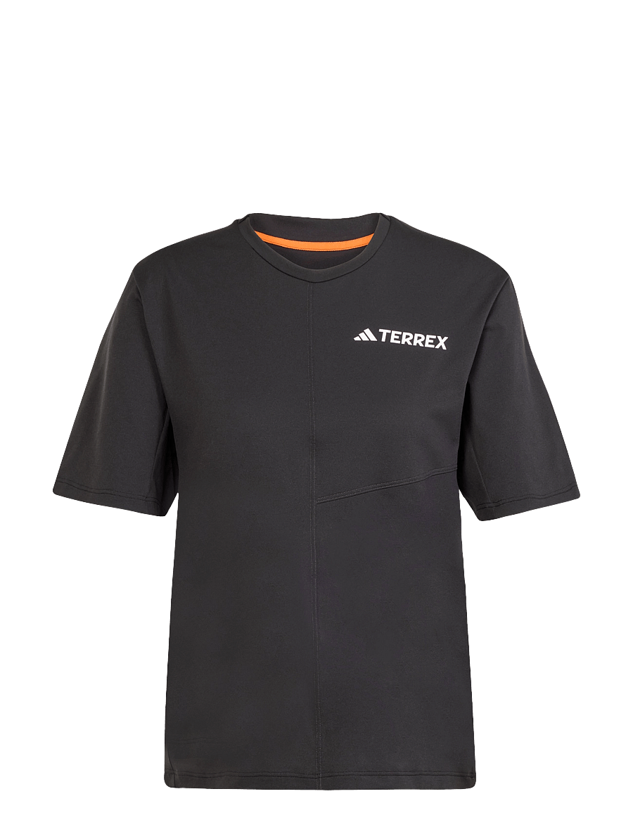 adidas Terrex - W MT TEE - alussärgid ja t-särgid - black - 1